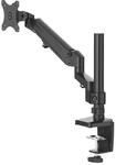 Hama 00118496, Hama mounting kit - Gas Spring - for Monitor - black