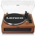 Lenco LS430BN, Lenco LS-430BK - Record Player with 4 built-in speakers - Brown -
