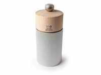 Salt grinder Line 12 cm Natural/grey Aluminium/Beech