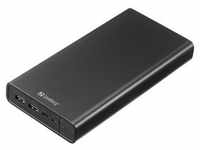 Powerbank USB-C PD 100W 38400 Powerbank (Akku) - schwarz - 38400 mAh