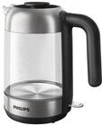 Philips HD9339/80, Philips Wasserkocher Series 5000 - Schwarz/Silber - 2200 W