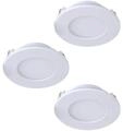 FUEVA-Z einbauspot &Oslash;85 mm, wei&szlig;, 3-pack