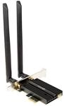 Inter-Tech 88888165, Inter-Tech DMG-36 Wi-Fi 6E + BT 5.2 PCIe adapter - 5400Mbps