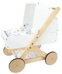 - Wooden Doll Pram Little Button