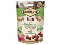 Cat Crunchy Duck Snack w/ Raspberries 50g