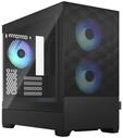 Fractal Design FD-C-POR1M-06, Fractal Design Pop Mini Air RGB - Black TG Clear Tint -