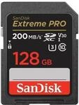 SANDISK SDSDXXD-128G-GN4IN, SANDISK Extreme PRO SD - 200MB/s - 128GB