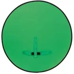 Chairy Folding Background for Attachment to Chair Backs green &Oslash; 130 cm