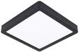 FUEVA-Z ceiling lamp 210x210 mm black