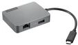 USB-C Travel Gen2 - hub USB-Hubs - Grau