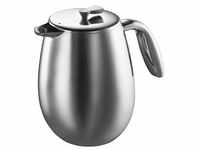 COLUMBIA French press Stainless Steel - 12 cup 1.5 L - Chrome