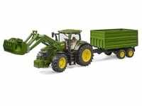 Bruder BR3155, Bruder John Deere 7R 350 with frontloader and tandemaxle tipping