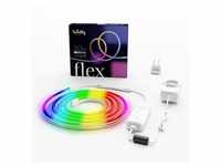 Flex - App-controlled RGB LED neon tube. 3 Meters. White Wire.