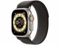 Apple MQFW3DH/A, Apple Watch Ultra GPS + Cellular 49mm Titanium Case with Black/Gray