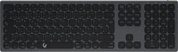 KeySonic 60939, KeySonic KSK-8023BTRF - Tastatur - Deutsch - Grau