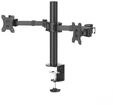 Hama 00118494, Hama mounting kit - full-motion - for 2 monitors - black