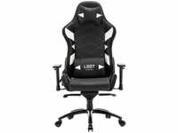 Elite V4 Gaming Chair (PU) black white decor