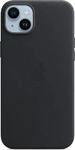 Apple MPP93ZM/A, Apple iPhone 14 Plus Leather Case with MagSafe - Midnight