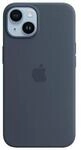 Apple MPRV3ZM/A, Apple iPhone 14 Silicone Case with MagSafe - Storm Blue