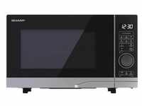 Premium series YC-PG204AE-S - microwave oven with grill - freestanding - silver
