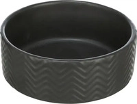 Trixie TX25020, Trixie Ceramic Bowl dog 0.4 l/&oslash; 13 cm black