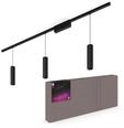 Philips 929003117101, Philips Hue Perifo Ceiling Pendant - 3 Cylinders - Black