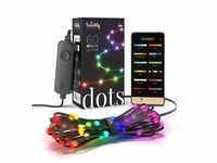 Dots - 60 App-controlled RGB LEDs. 3 Meters. Black Wire. USB-powered.