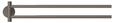 tesa Moon Grey two-armed towel holder self-adhesive