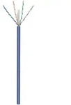 CAT 6a network cable U/UTP blue 305 m - CU AWG - Blau - 305m