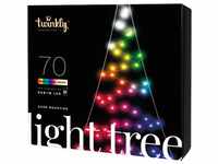 Light Tree - Door Mounting Artificial Tree with 70 RGB + Warm White LEDs. 2...