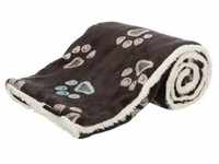 Jimmy blanket soft plush 100 × 70 cm taupe/beige