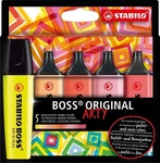 STABILO 200991, STABILO ARTY BOSS set of 5 warm colors