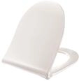 sway d2 toiletseat white with soft close and lift-off