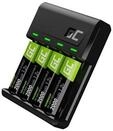 Green Cell VitalCharger USB battery charger - 4 x AA type - NiMH - 0.5 Watt