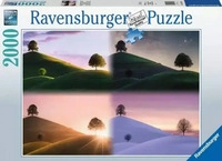 Ravensburger 10217443, Ravensburger Seasons Illustration 2000p