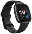 Fitbit Versa 4 Sports Pack - graphite aluminium - smart watch with band - black