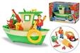 Simba Sam Charlies Fishing Boat and Figurine