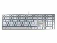 KC 6000 SLIM - Tastaturen - Deutsch - Silber