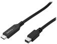 1m / 3 ft USB-C to Mini DisplayPort Cable - 4K 60Hz - Black - external video adapter