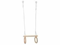 Small Foot - Wooden Trapeze with Gymnastic Rings