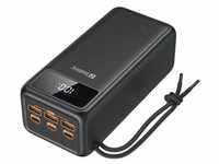 Powerbank USB-C PD 130W 50000 mAh Powerbank (Akku) - schwarz - 50000 mAh
