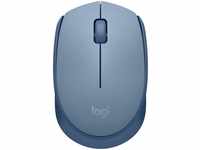 LOGI M171 Wireless Mouse - BLUE-GREY - Maus (Blau)