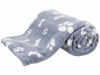 Kenny blanket plush 75 × 50 cm blue