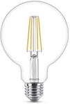 Philips 929001387901, Philips LED-Lampe Classic Globe G95 7W/827 (60W) Clear E27