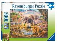 Ravensburger 10113284, Ravensburger Wildlife 100pcs