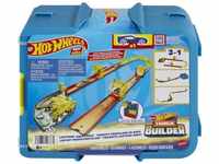 Hot Wheels HMC03, Hot Wheels Track Set With 1 Toy Car Lightning-themed Track Builder