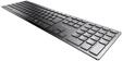 KW 9100 SLIM - Tastaturen - Englisch (UK) - Silber
