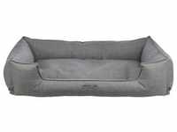 Talis bed square 120 × 80 cm grey