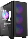 Montech AIR 100 ARGB BK, Montech Air 100 ARGB - Black - Geh&auml;use - Minitower -