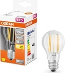 Osram LED-Lampe Classic Filament Standard A60 10W/827 (100W) Clear E27